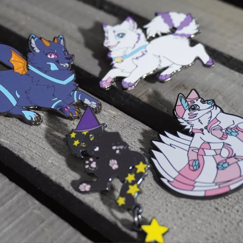 Enamel pins