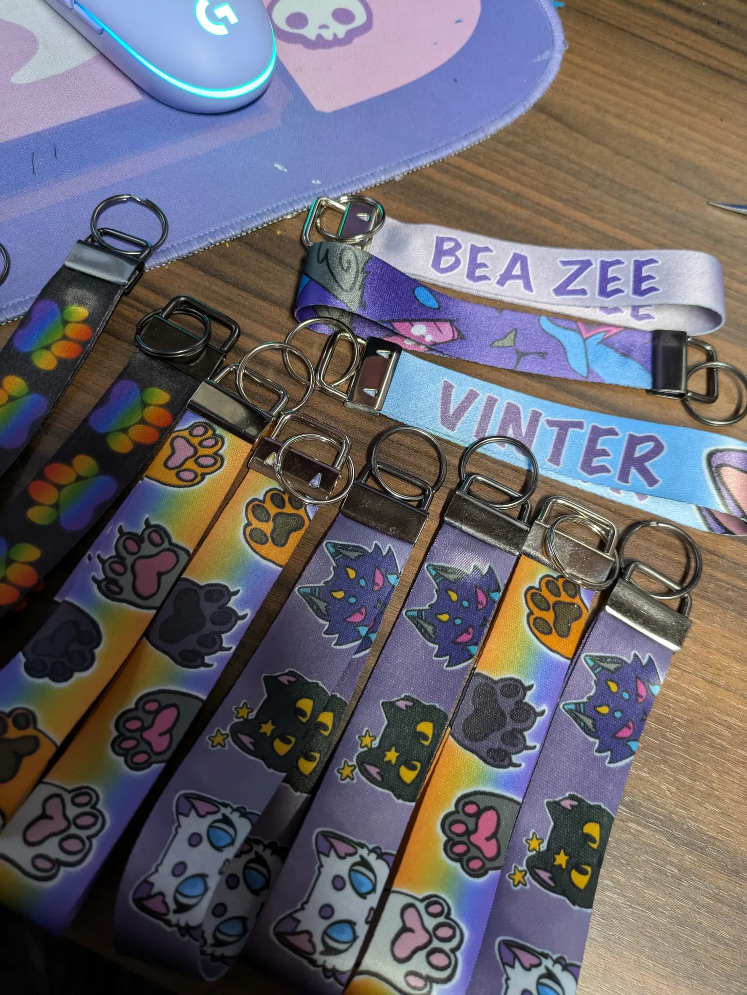 Lanyard tags