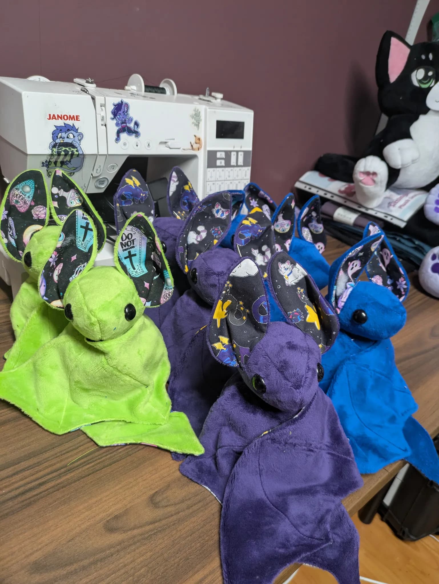 Handmade plushies