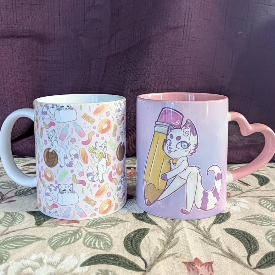Dye sublimated mugs