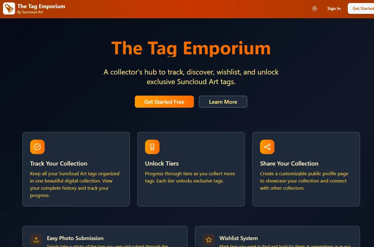 Collector's Website